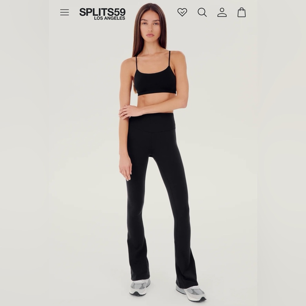Splits59 Black Leggings